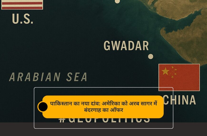 पाकिस्तान का नया दांव: अमेरिका को अरब सागर में बंदरगाह का ऑफर